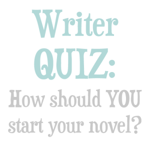 Choosing the best kind of beginning for your book