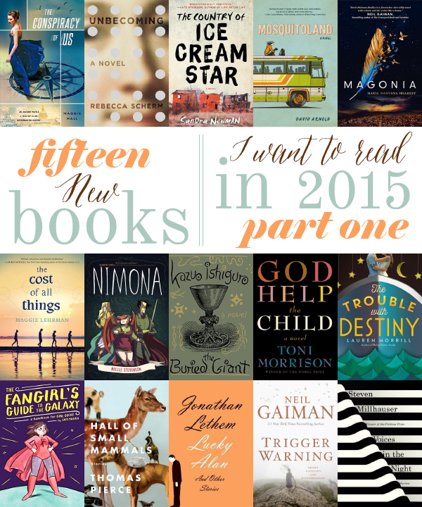 15 New Books in 2015 (January–June) | Write Lara Write