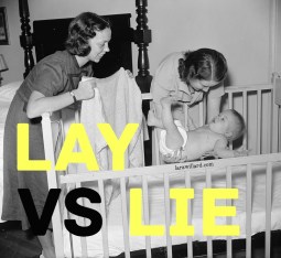 Difference between LAY and LIE