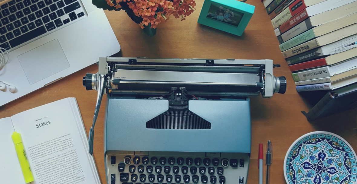 lara's writing and editing desk